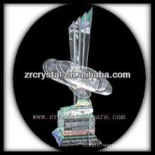 attractive design blank crystal trophy X022